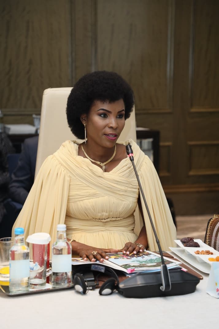 Senator, Dr. Rasha Kelej with African First Ladies and also Ambassadors of Merck Foundation “More Than a Mother” Campaign during Merck Foundation First Ladies Initiative - MFFLI Committee 2022