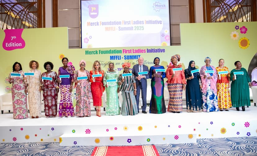 Merck Foundation Chairman, CEO, and 14 First Ladies inaugurate the 7th Edition of Merck Foundation First Ladies Initiative - MFFLI Summit in Dubai