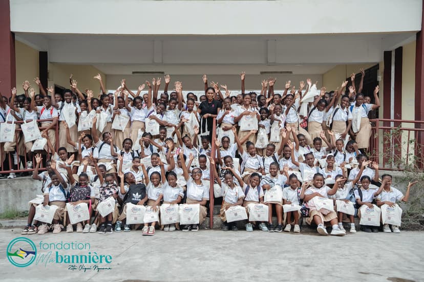 Merck Foundation Educating Linda Program: Donation in Gabon