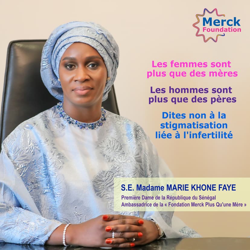 H.E. Madam MARIE KHONE FAYE, – First Lady of the Republic of Senegal