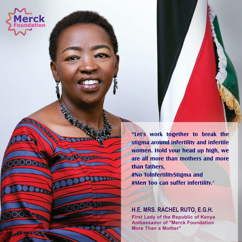 H.E. Mrs. RACHEL RUTO,  First Lady of the Republic of Kenya