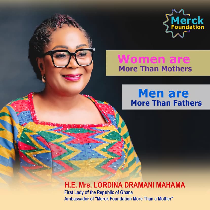 H.E. Mrs. LORDINA DRAMANI MAHAMA,  First Lady of the Republic of Ghana
