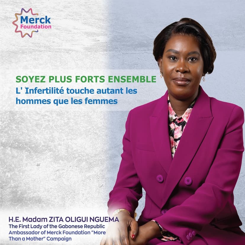 H.E. Madam ZITA OLIGUI NGUEMA, First Lady of the Gabonese Republic