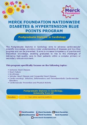 Postgraduate Diploma In Cardiology | MF Nationwide Diabetes & Hypertension Blue Points Program