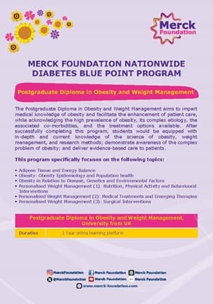 Postgraduate Diploma in Obesity and Weight Management | MF Nationwide Diabetes &amp; Hypertension Blue Points Program