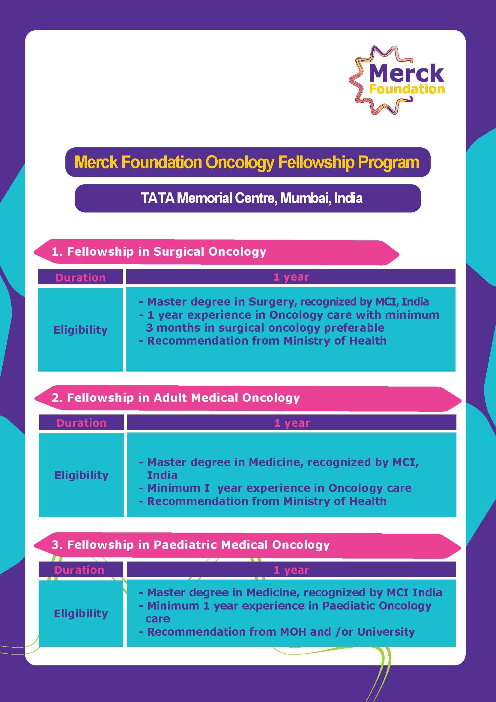 In-Campus Scholarships and Trainings Eligibility Criteria