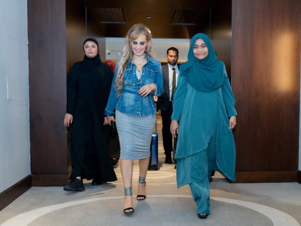 Merck Foundation CEO meets Maldives First Lady & 13 First Ladies of Africa and Asia at the 7th Edition of MFFLI Summit